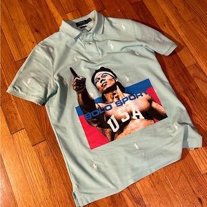 ☝🏽 POLO RALPH LAUREN BOLO USA SPORT SHIRT